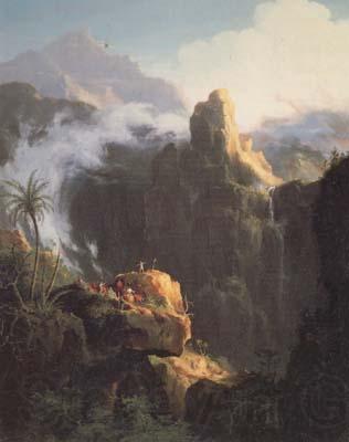 Thomas Cole Landscape Composition Saint John in the Wilderness (mk13) Germany oil painting art